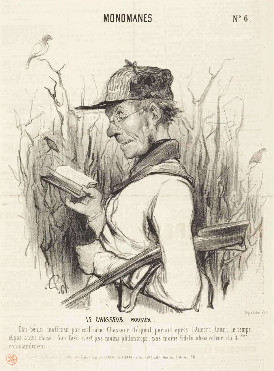 Le Chasseur Parisien by Honoré Daumier