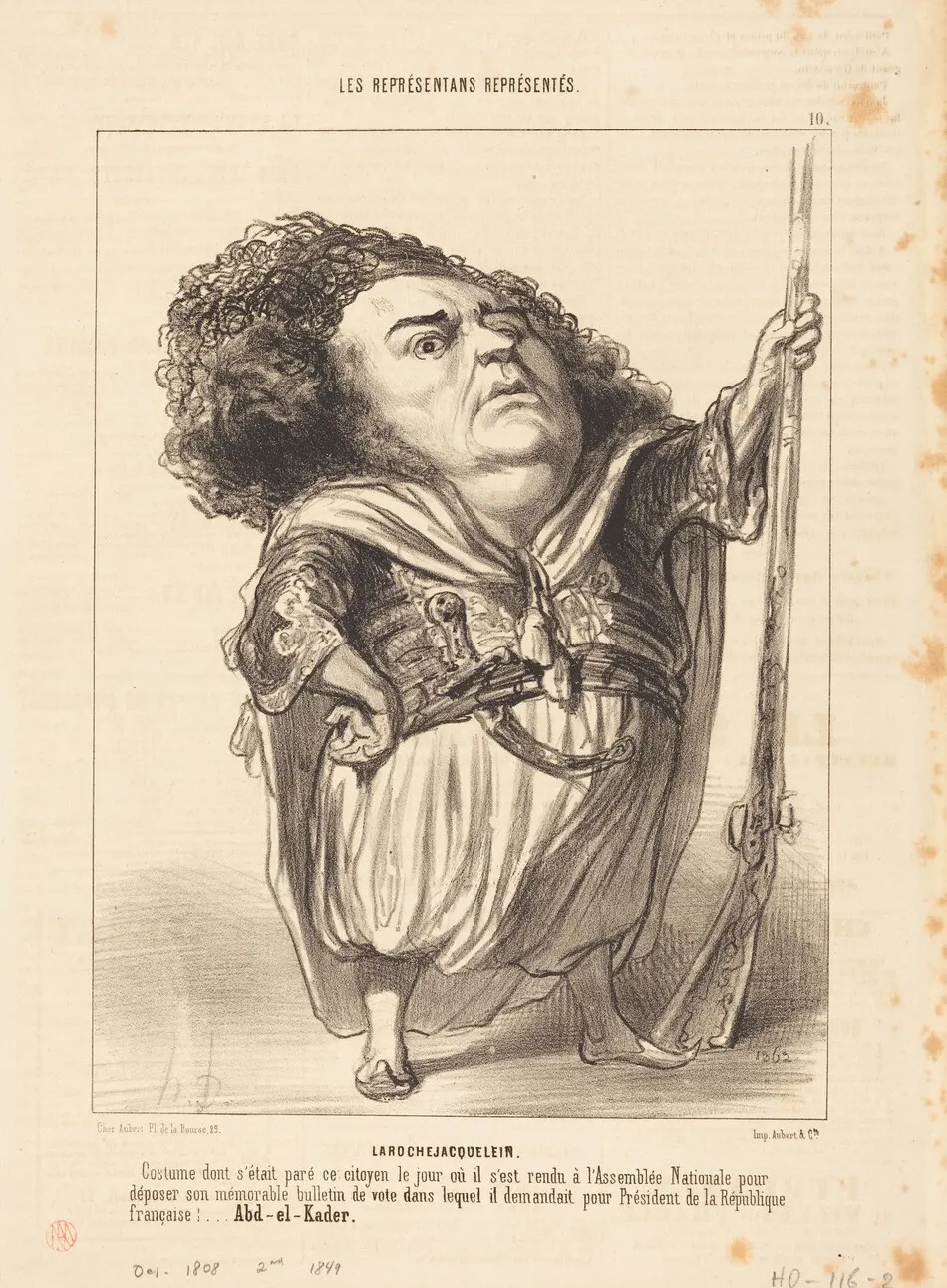 Henri de Larochejacquelein by Honoré Daumier