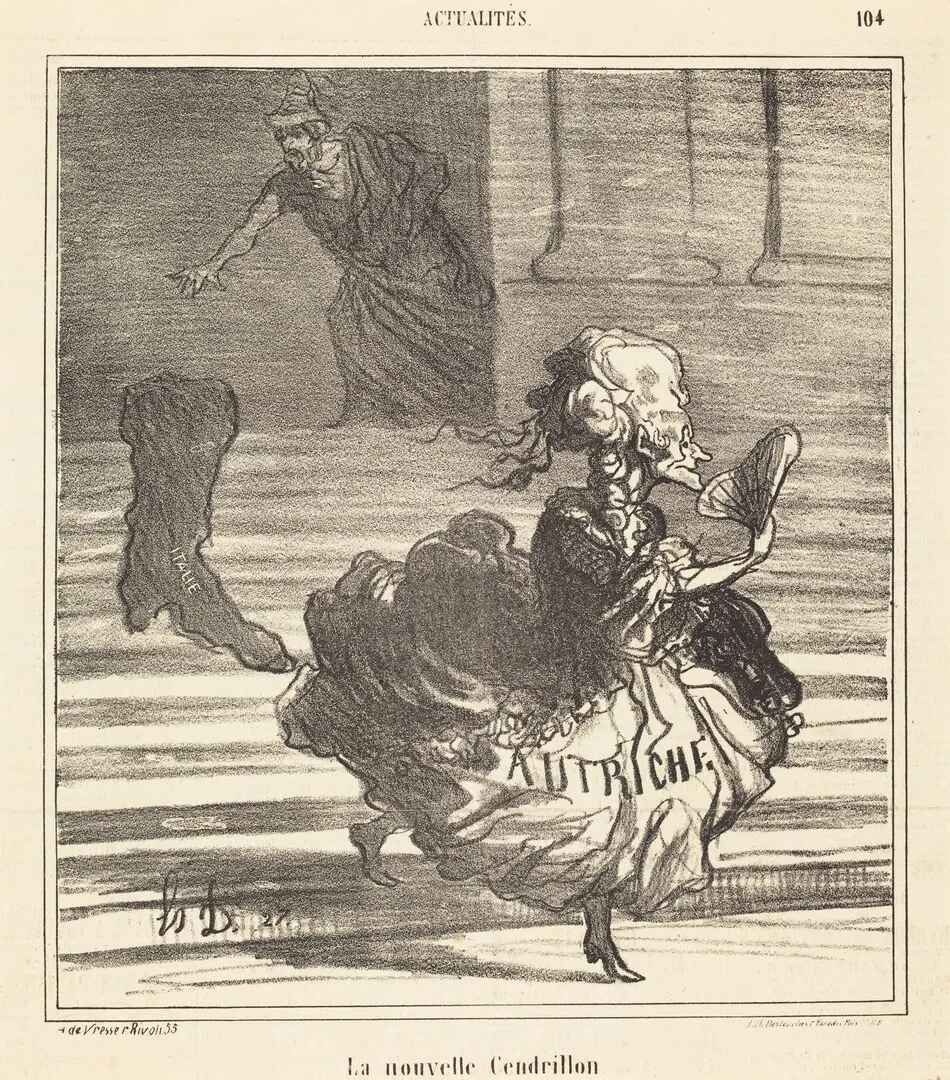 La Nouvelle Cendrillon by Honoré Daumier