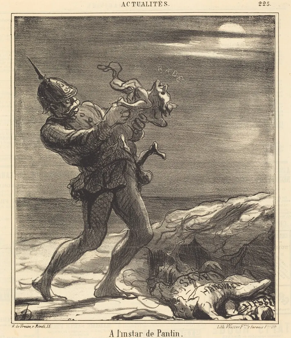 A l'instar de Pantin by Honoré Daumier