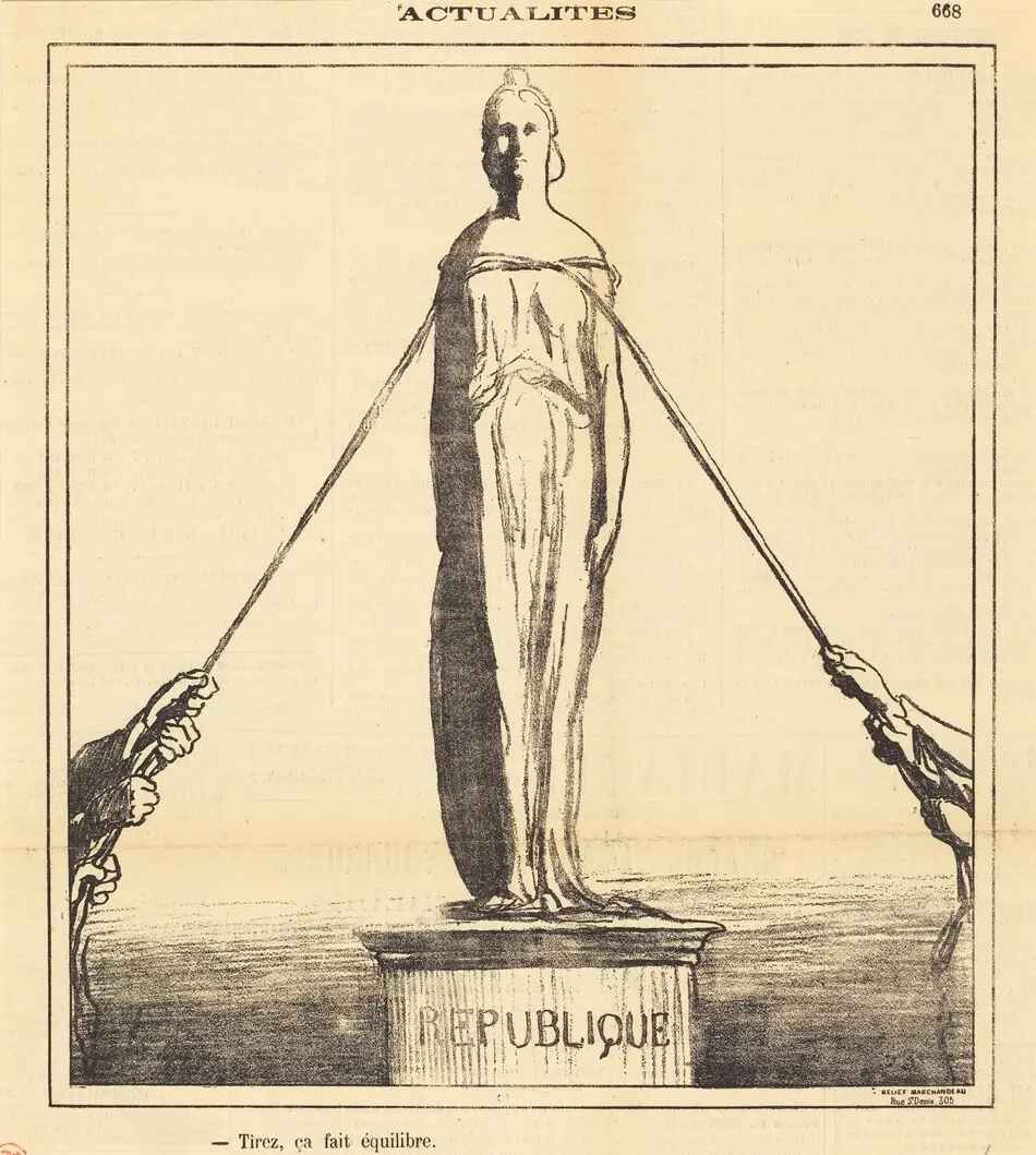 Tirez, ça fait équilibre by Daumier, Honoré
