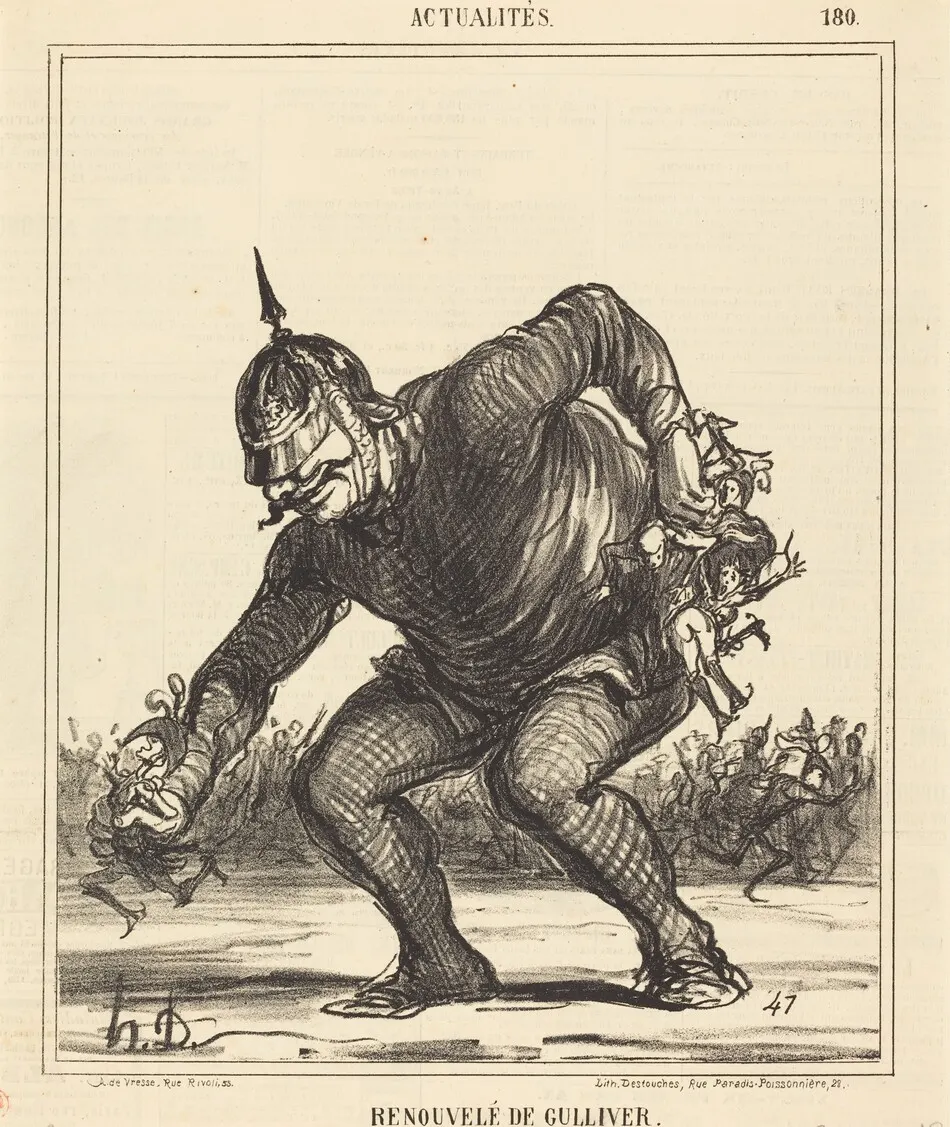 Renouvele de Gulliver by Daumier, Honoré