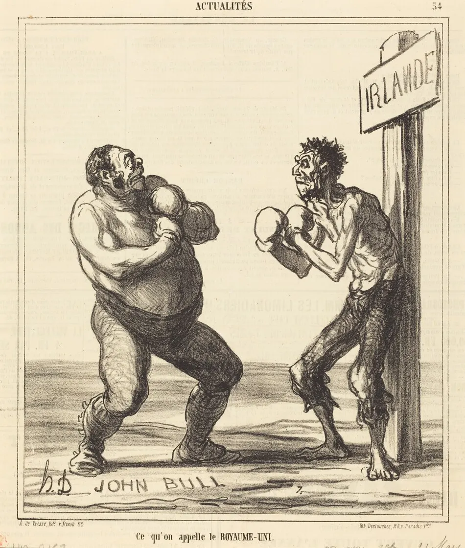 Ce qu'on appelle le Royaume-Uni by Honoré Daumier