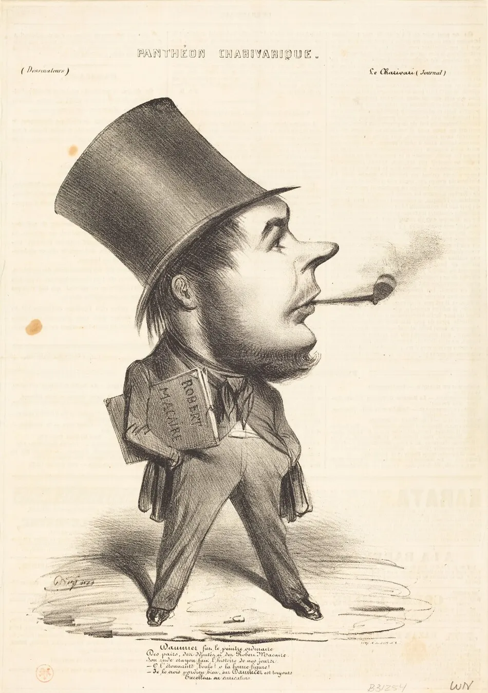 Daumier fut le peintre ordinaire... by Honoré Daumier