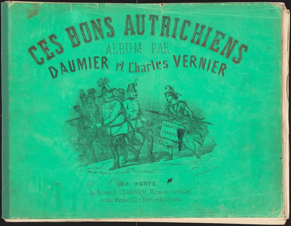 Ces Bons Autrichiens by Honoré Daumier