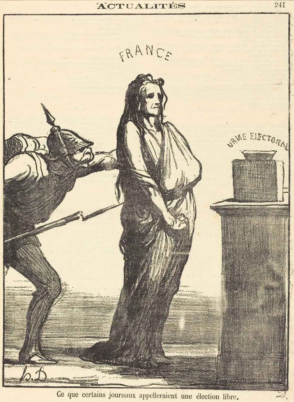 Ce que certains journaux appeleraient... by Honoré Daumier