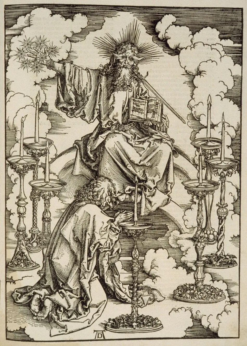 The Vision of the Seven Candlesticks by Albrecht Dürer