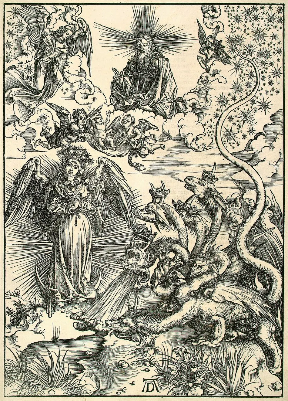 The Apocalyptic Woman by Albrecht Dürer