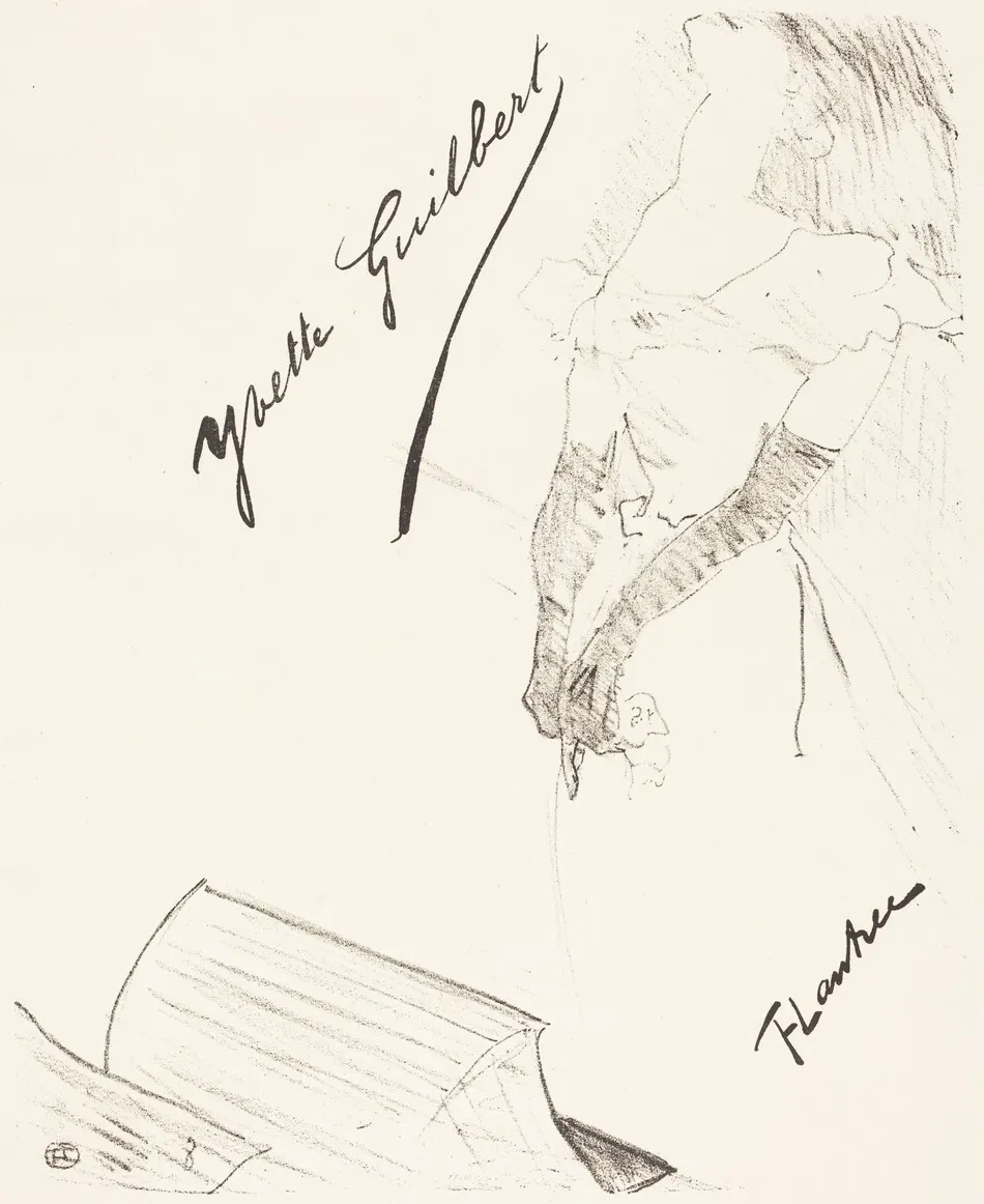 Frontispiece by Henri de Toulouse-Lautrec