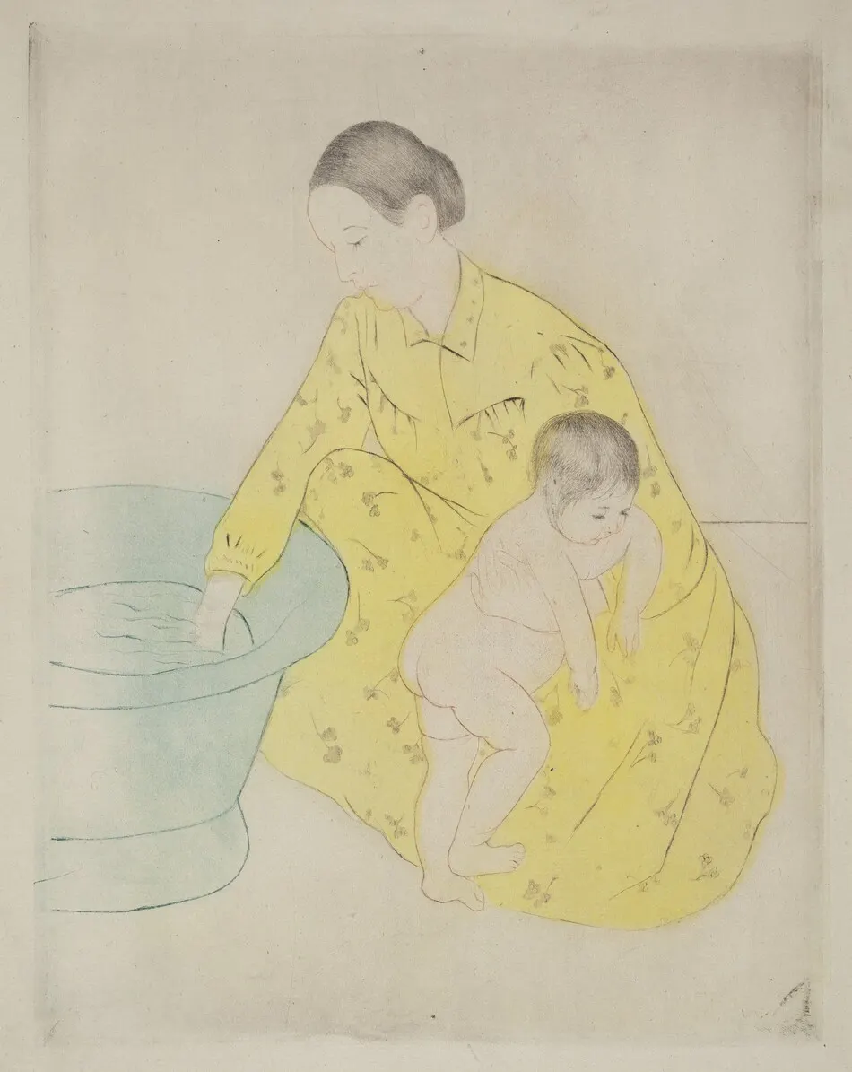 The Bath by Mary Cassatt