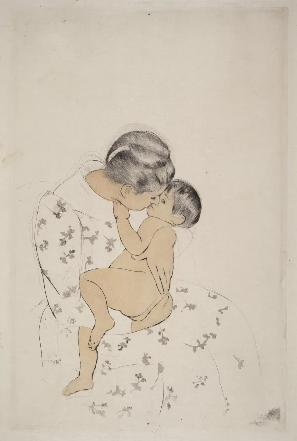 Mother's Kiss by Mary Cassatt