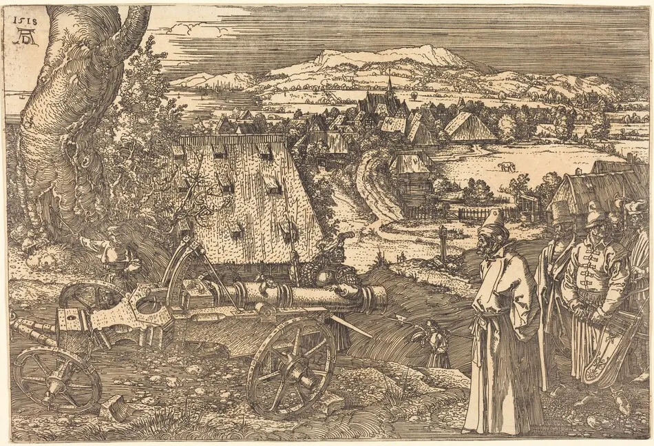 Landscape with the Cannon by Albrecht Dürer