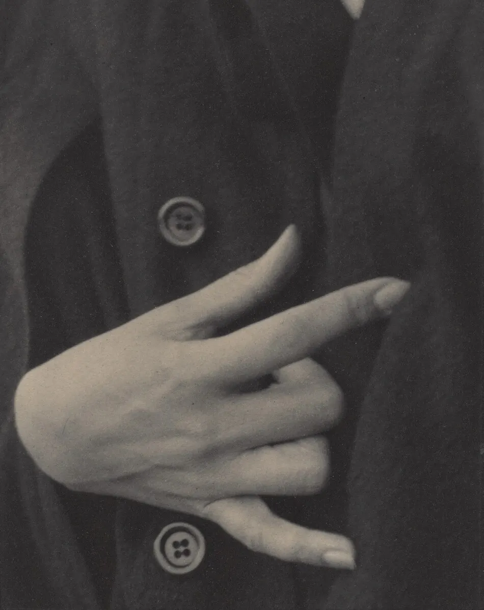 Georgia O'Keeffe—Hand by Alfred Stieglitz