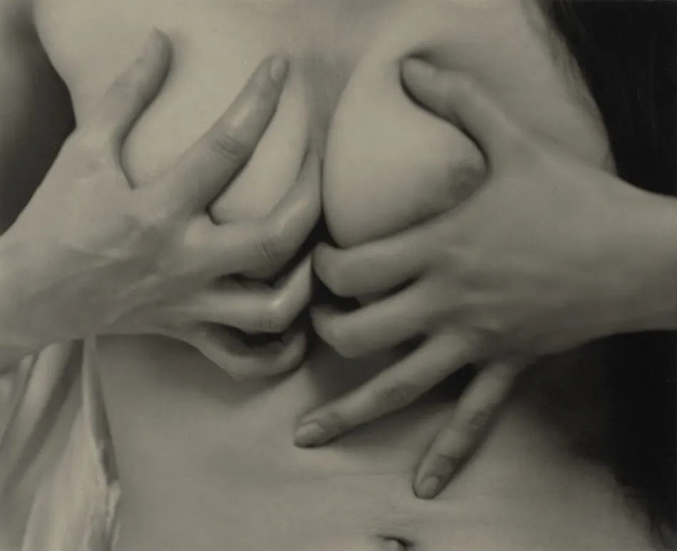 Georgia O'Keeffe—Hands and Breasts by Alfred Stieglitz