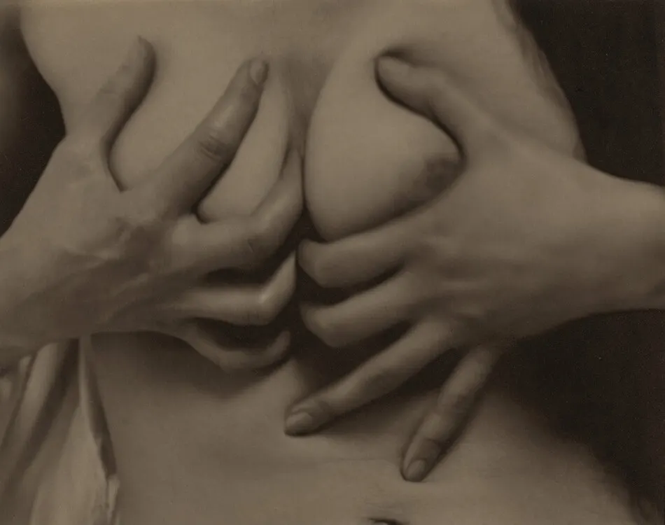 Georgia O'Keeffe—Hands and Breasts by Alfred Stieglitz