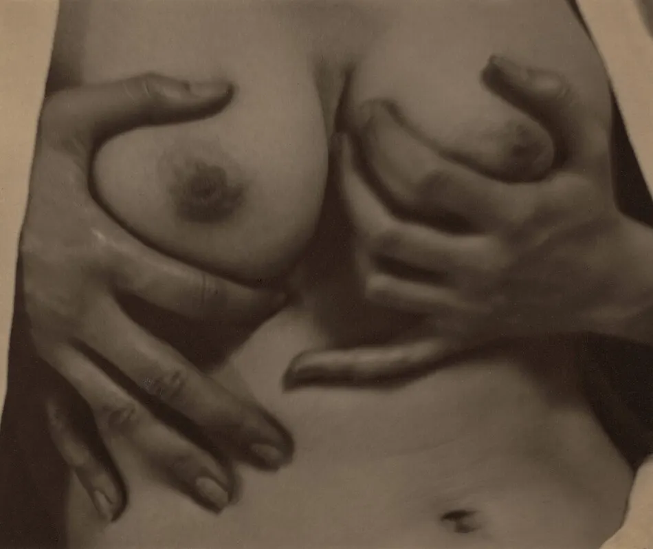 Georgia O'Keeffe—Hands and Breasts by Alfred Stieglitz
