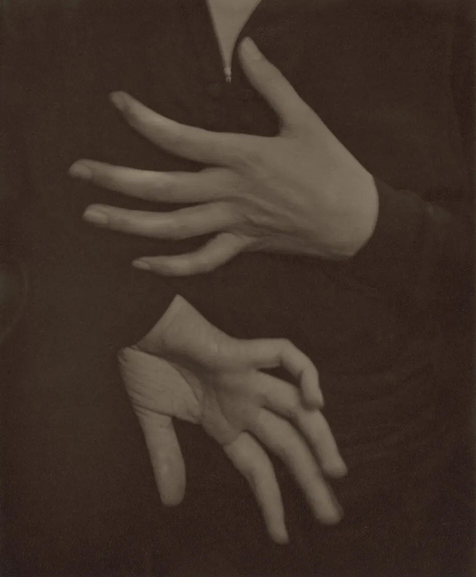 Georgia O'Keeffe—Hands by Alfred Stieglitz