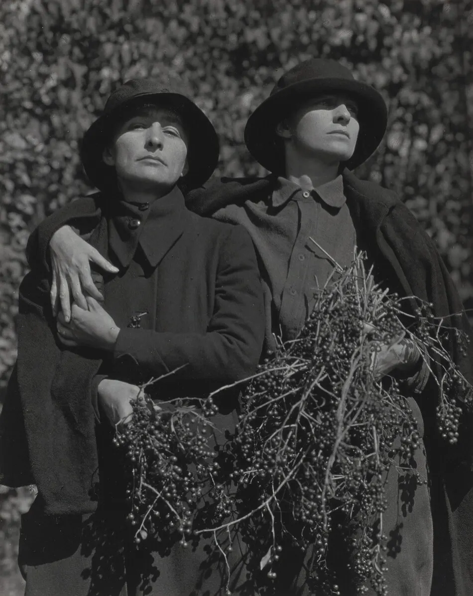 Georgia O'Keeffe and Rebecca Strand by Alfred Stieglitz