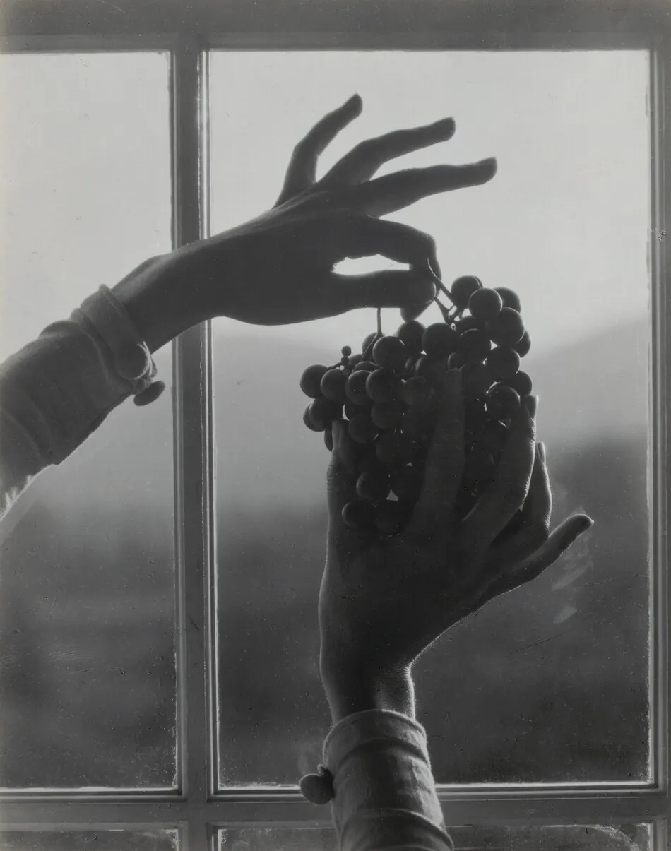 Georgia O'Keeffe—Hands and Grapes by Alfred Stieglitz