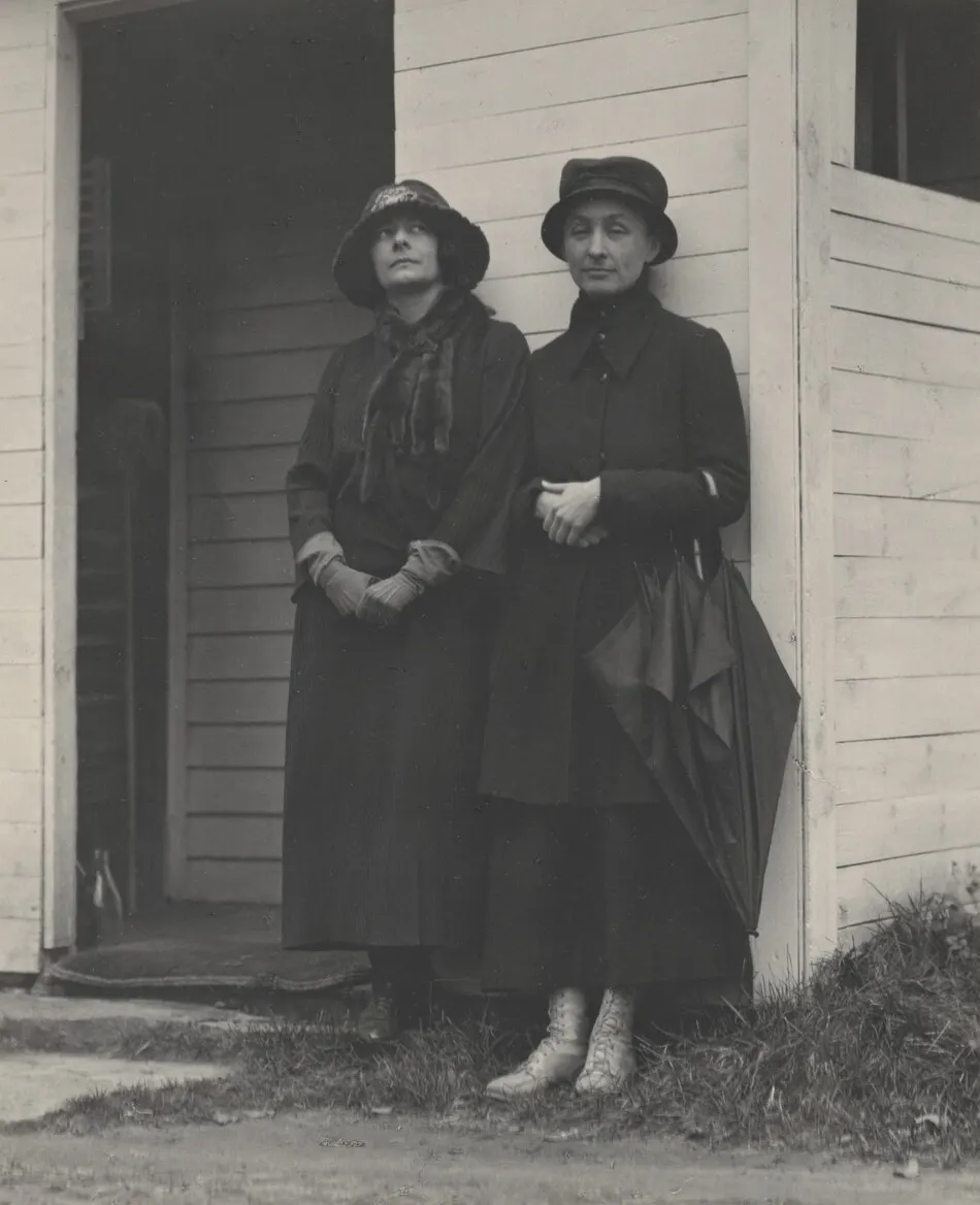 Ida and Georgia O'Keeffe by Alfred Stieglitz