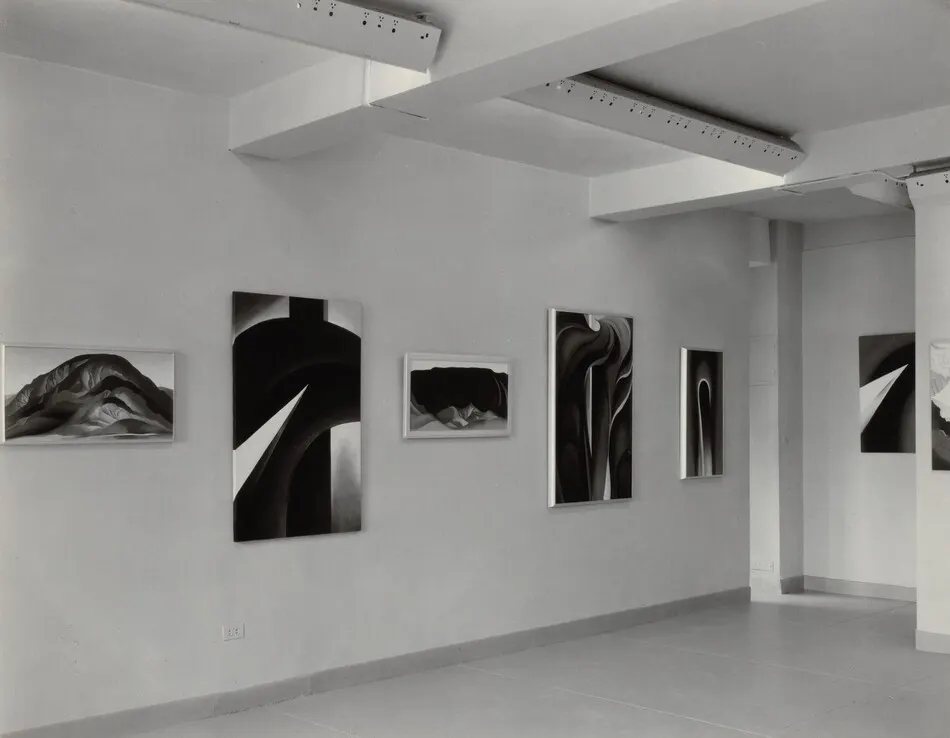 Georgia O'Keeffe—Exhibition at An American Place by Alfred Stieglitz