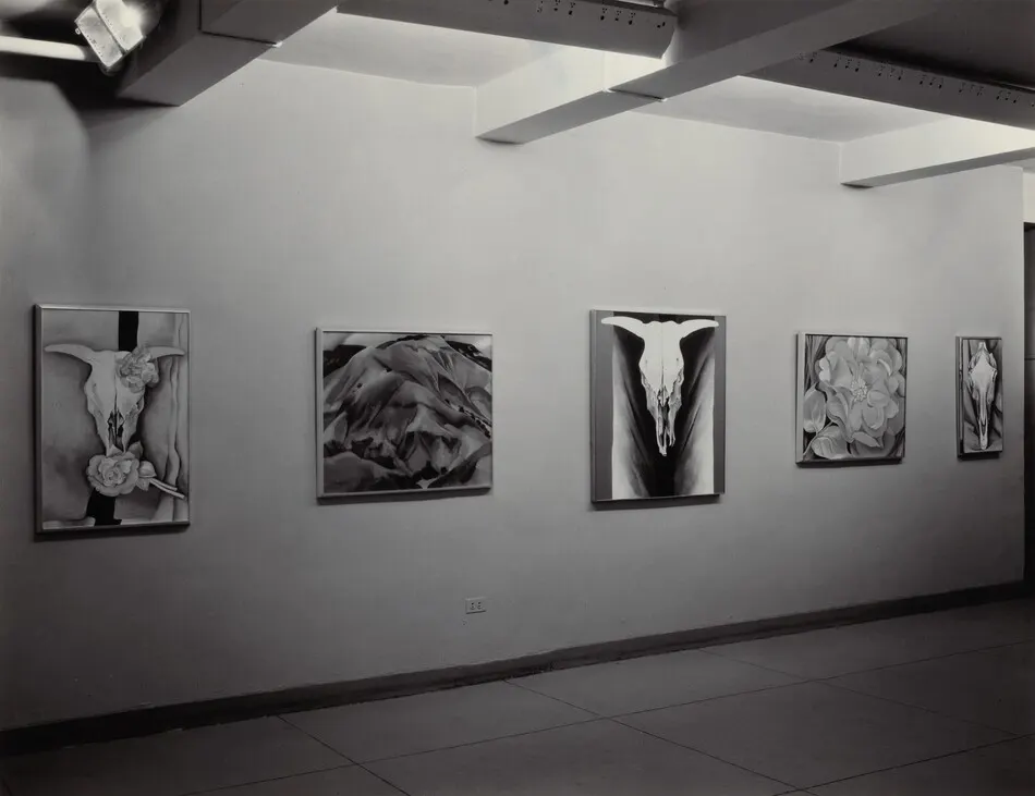 Georgia O'Keeffe—Exhibition at An American Place by Alfred Stieglitz