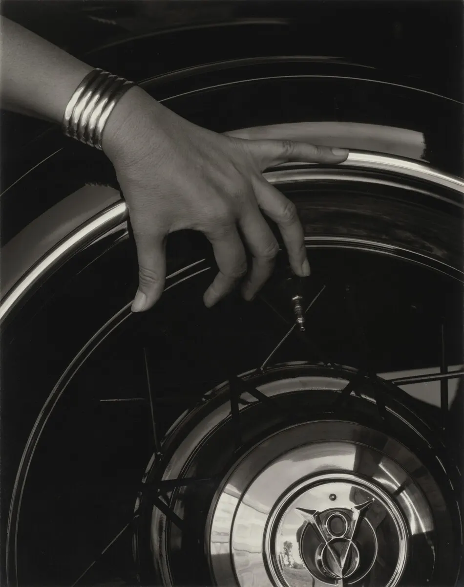Georgia O'Keeffe—Hand and Wheel by Alfred Stieglitz