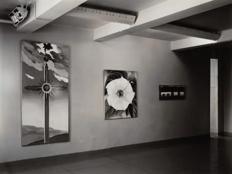 Georgia O'Keeffe—Exhibition at An American Place by Alfred Stieglitz
