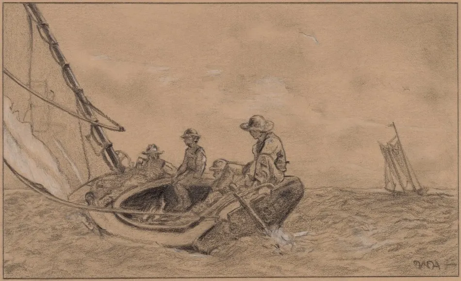 Breezing Up by Winslow Homer