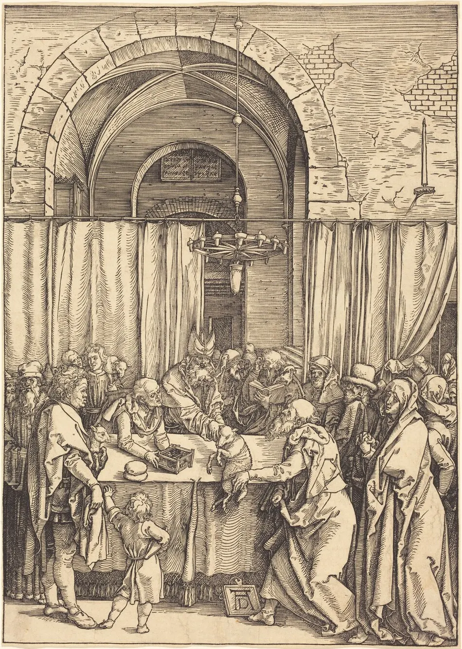 Joachim's Offering Rejected by Albrecht Dürer