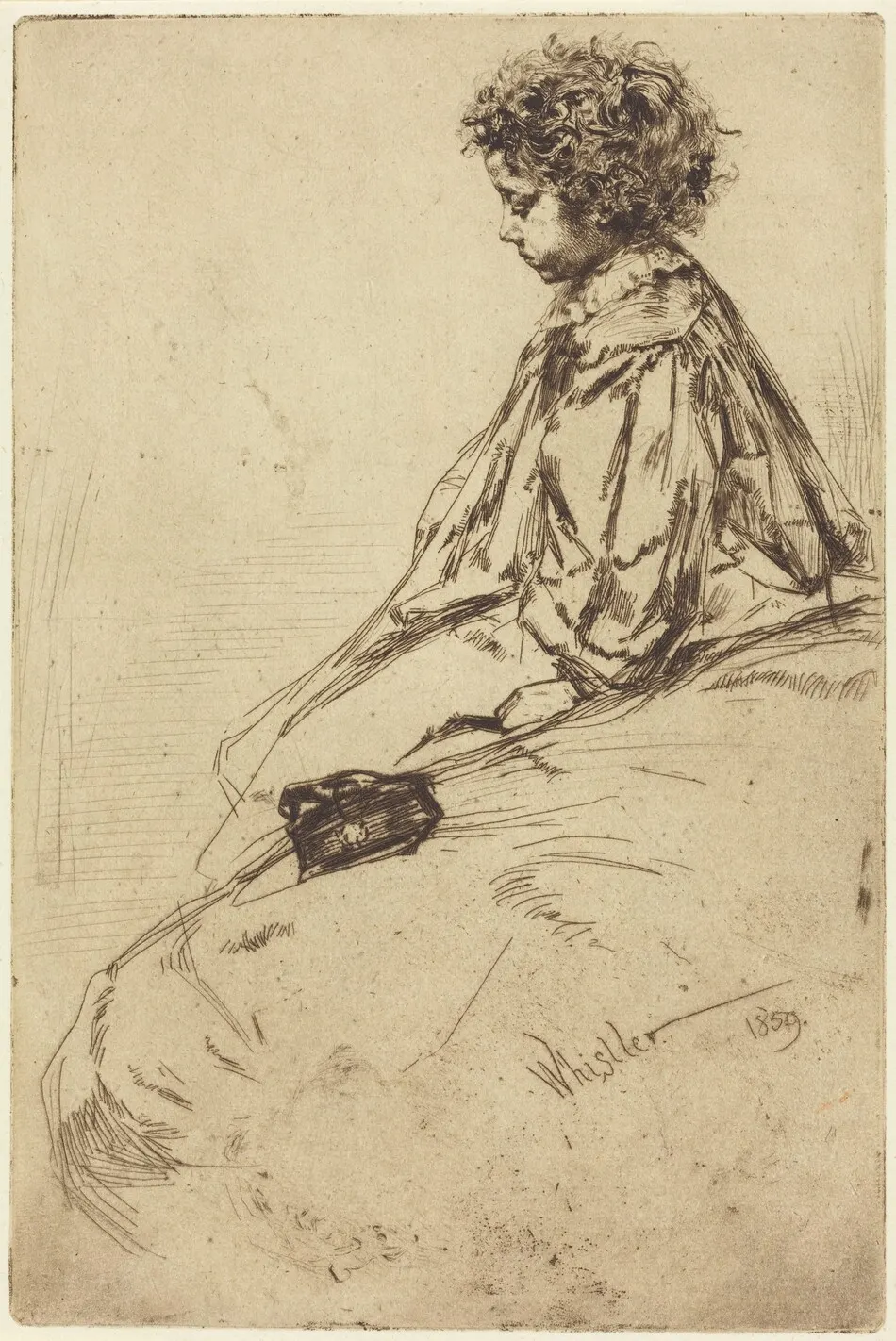 Bibi Lalouette by James McNeill Whistler