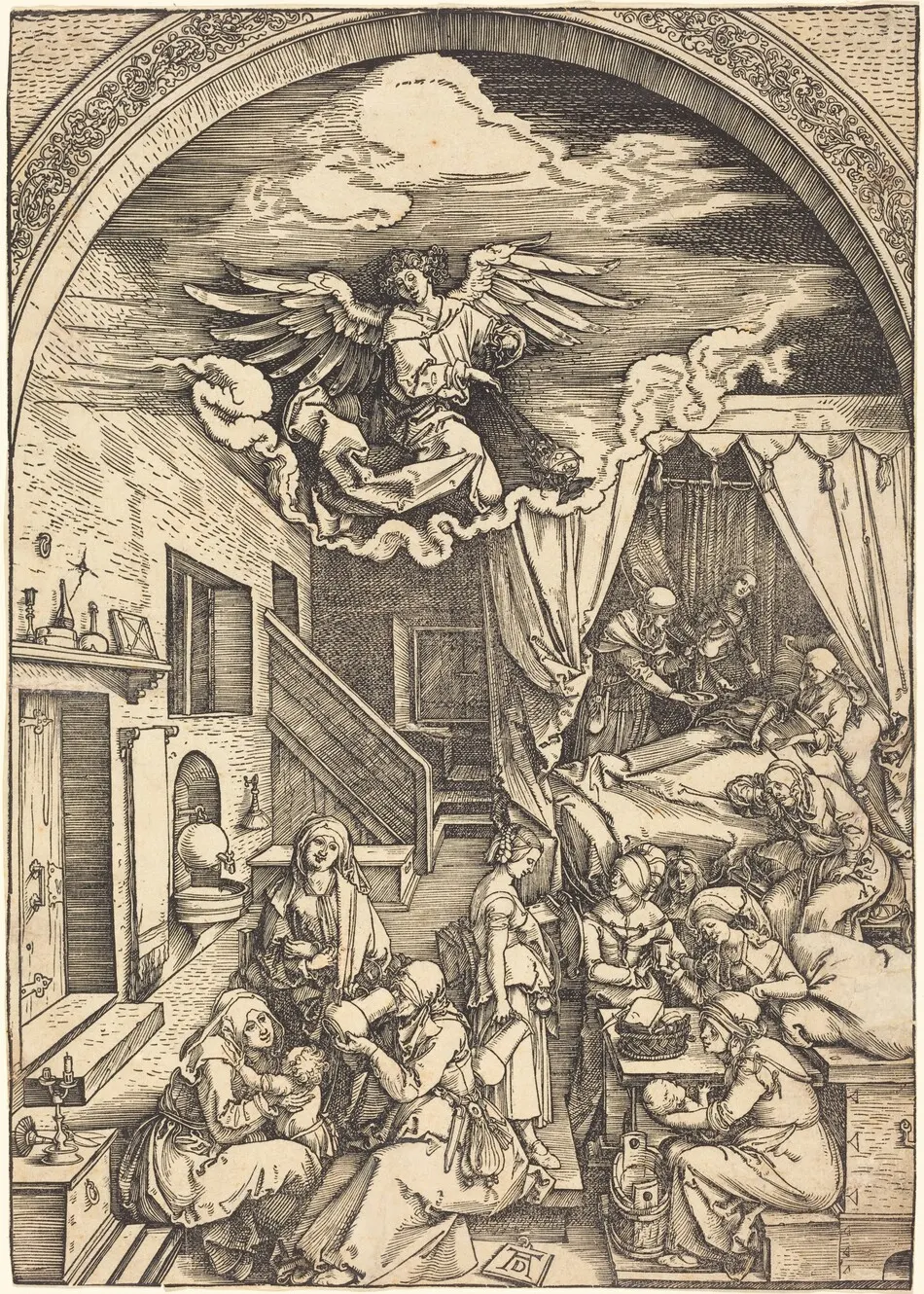 The Birth of the Virgin by Albrecht Dürer