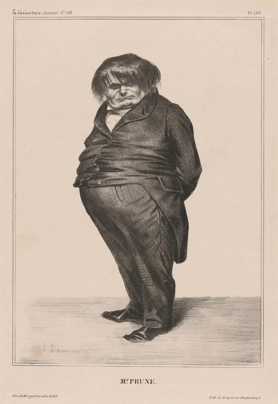Docteur Prunelle by Honoré Daumier