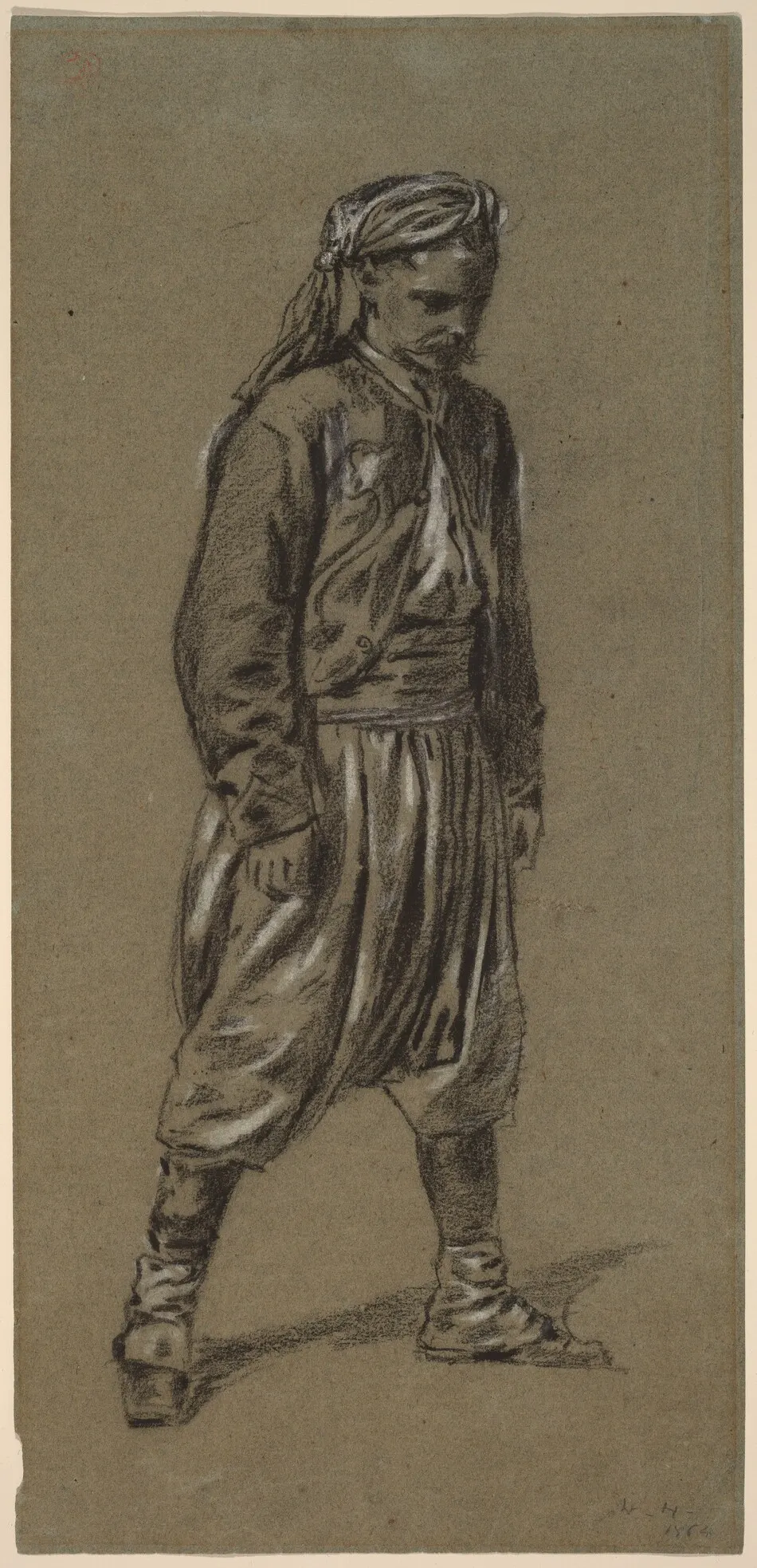 Zouave by Winslow Homer