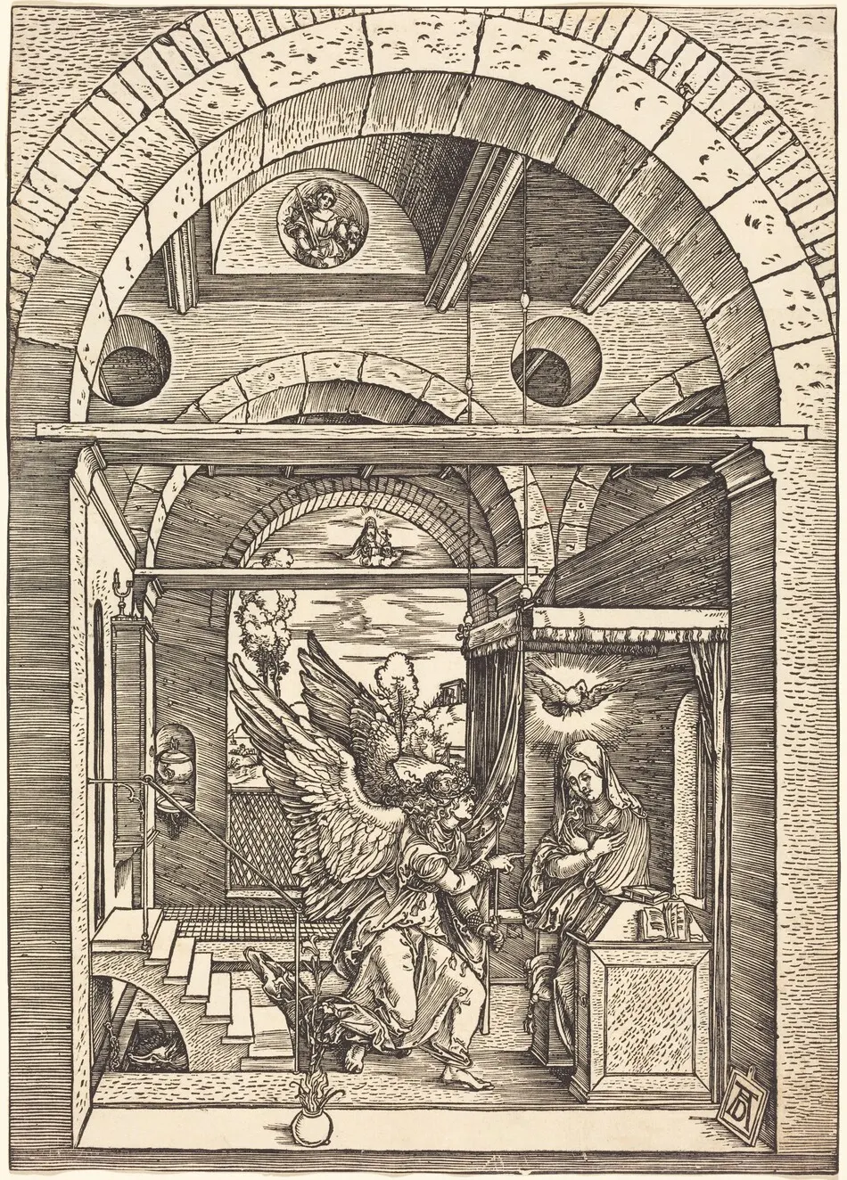 The Annunciation by Albrecht Dürer