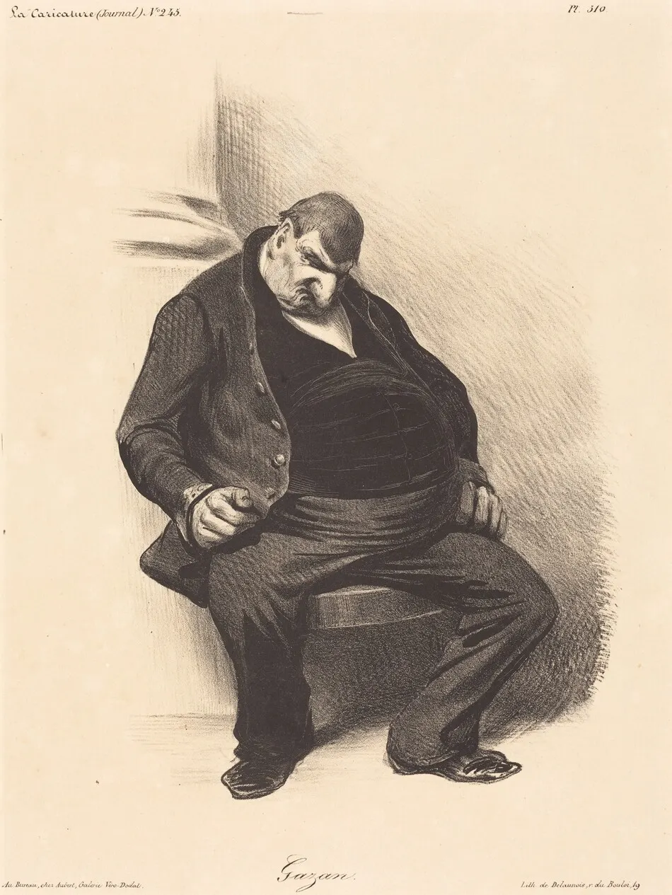 Gazan by Honoré Daumier