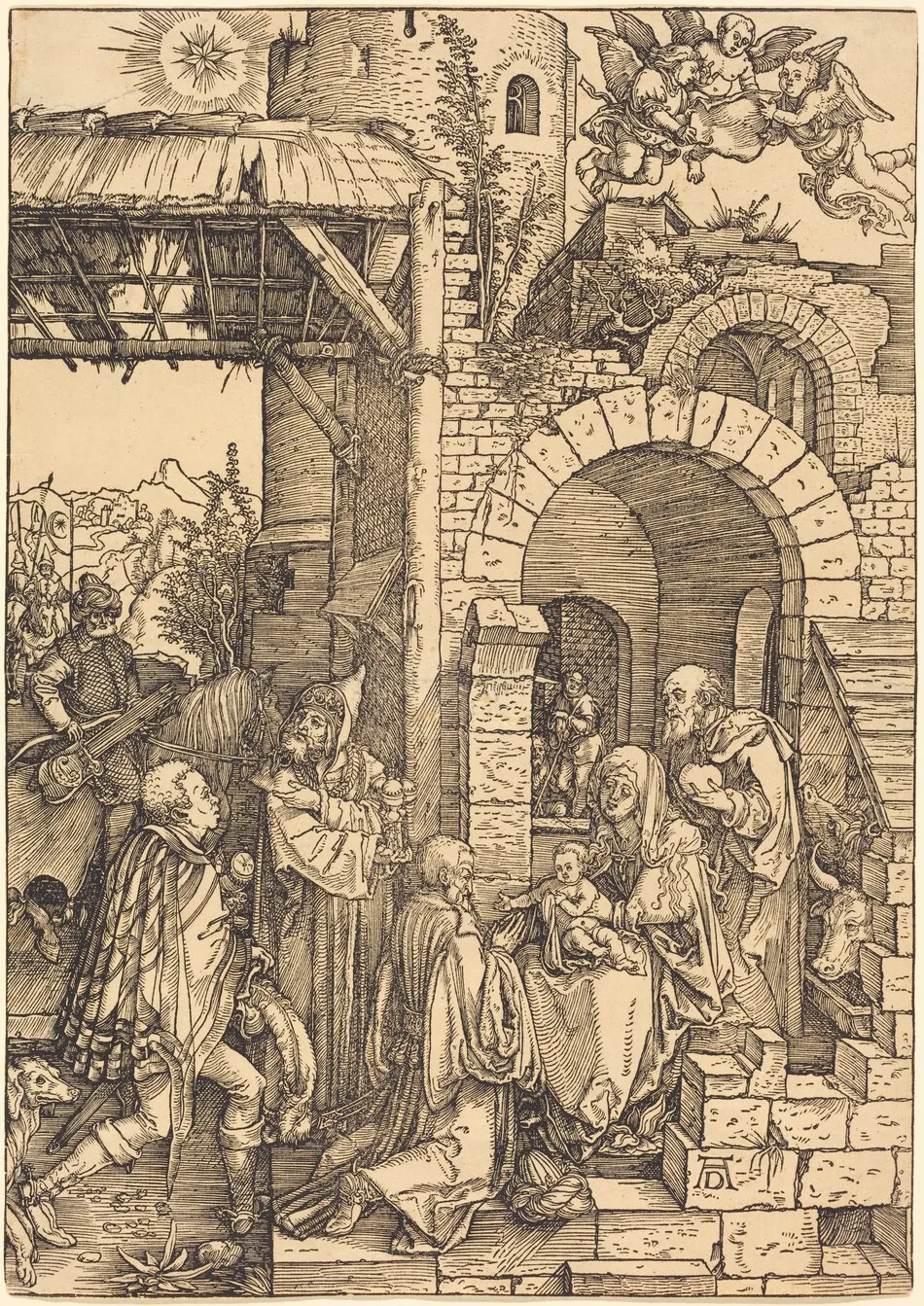 The Adoration of the Magi by Albrecht Dürer