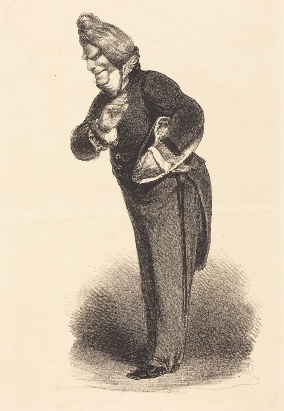Amiral Verhuel by Honoré Daumier