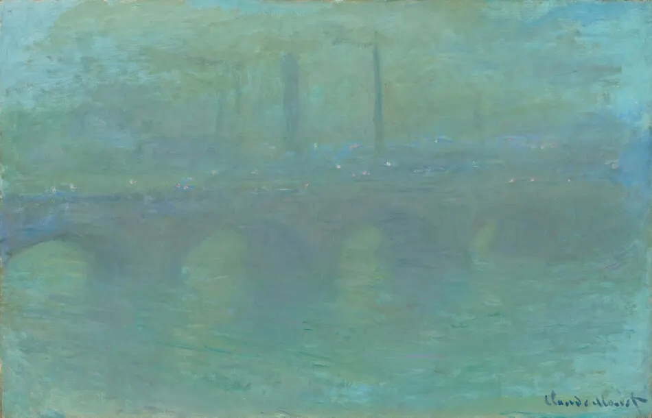 Waterloo Bridge, London, at Dusk by Claude Monet