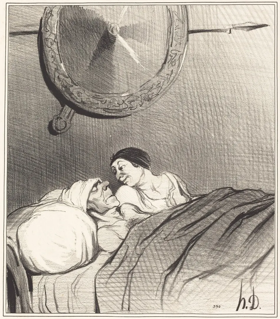 Ulysse et Pénélope by Daumier, Honoré