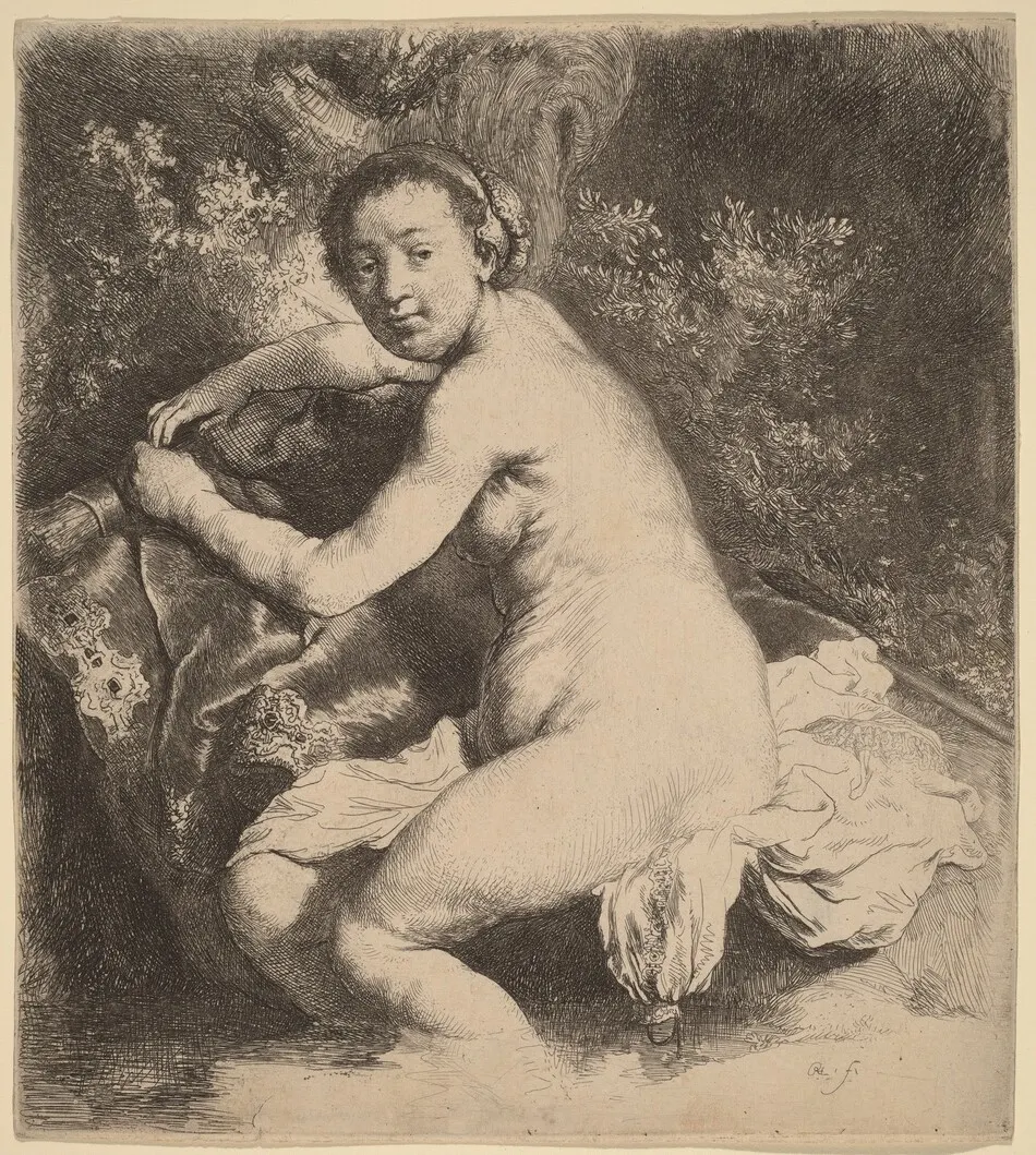 Diana at the Bath by Rembrandt van Rijn