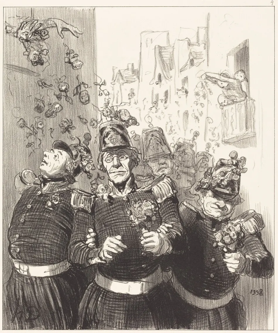 Rifolard est plus charmé que jamais... by Daumier, Honoré