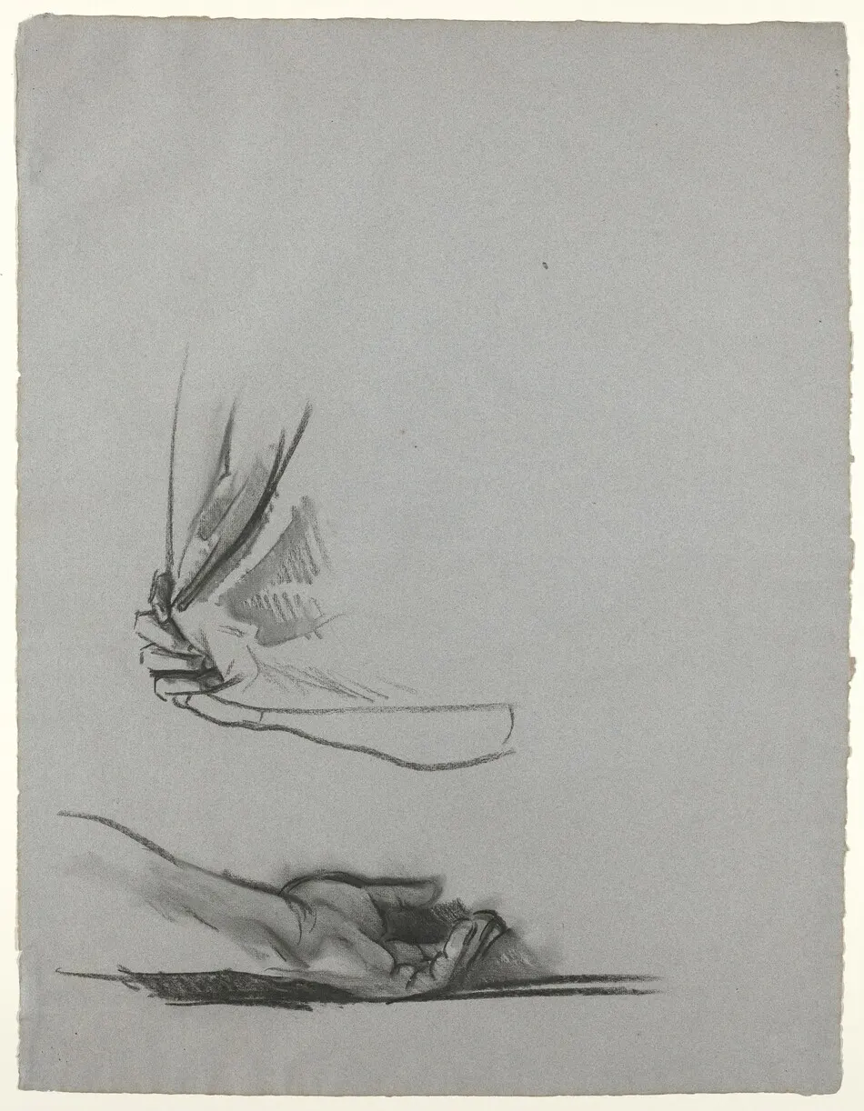 Studies of Hands by John Singer Sargent