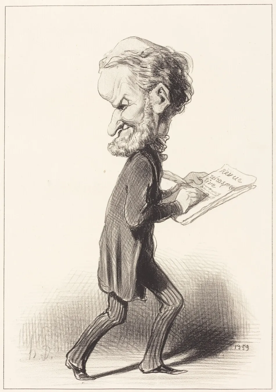 J. Antoine Taschereau by Honoré Daumier