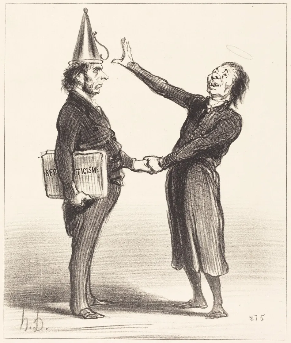 Une Alliance by Daumier, Honoré