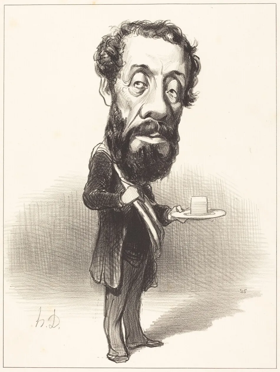 J. Marie-Anne Degousée by Honoré Daumier