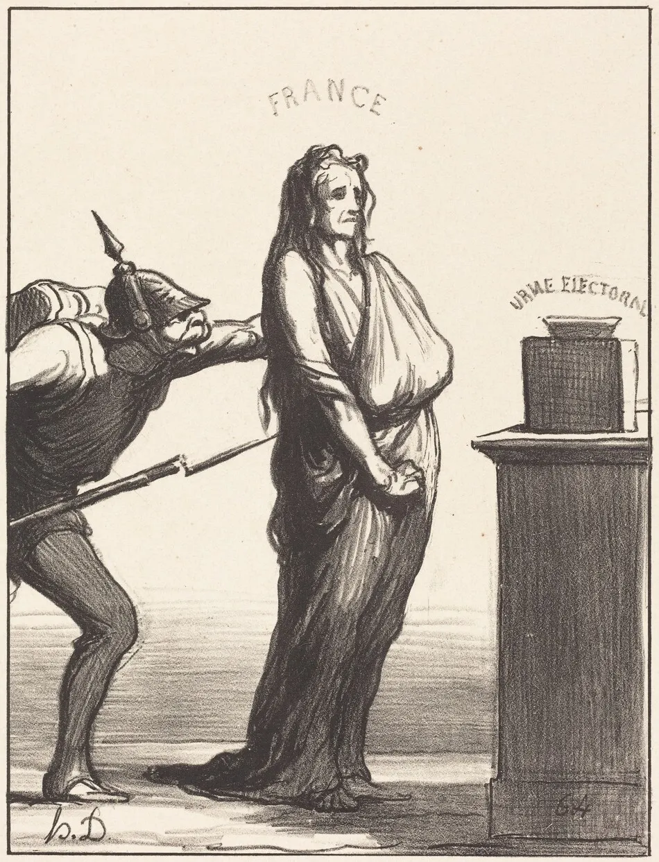 Ce que certains journaux appeleraient... by Honoré Daumier