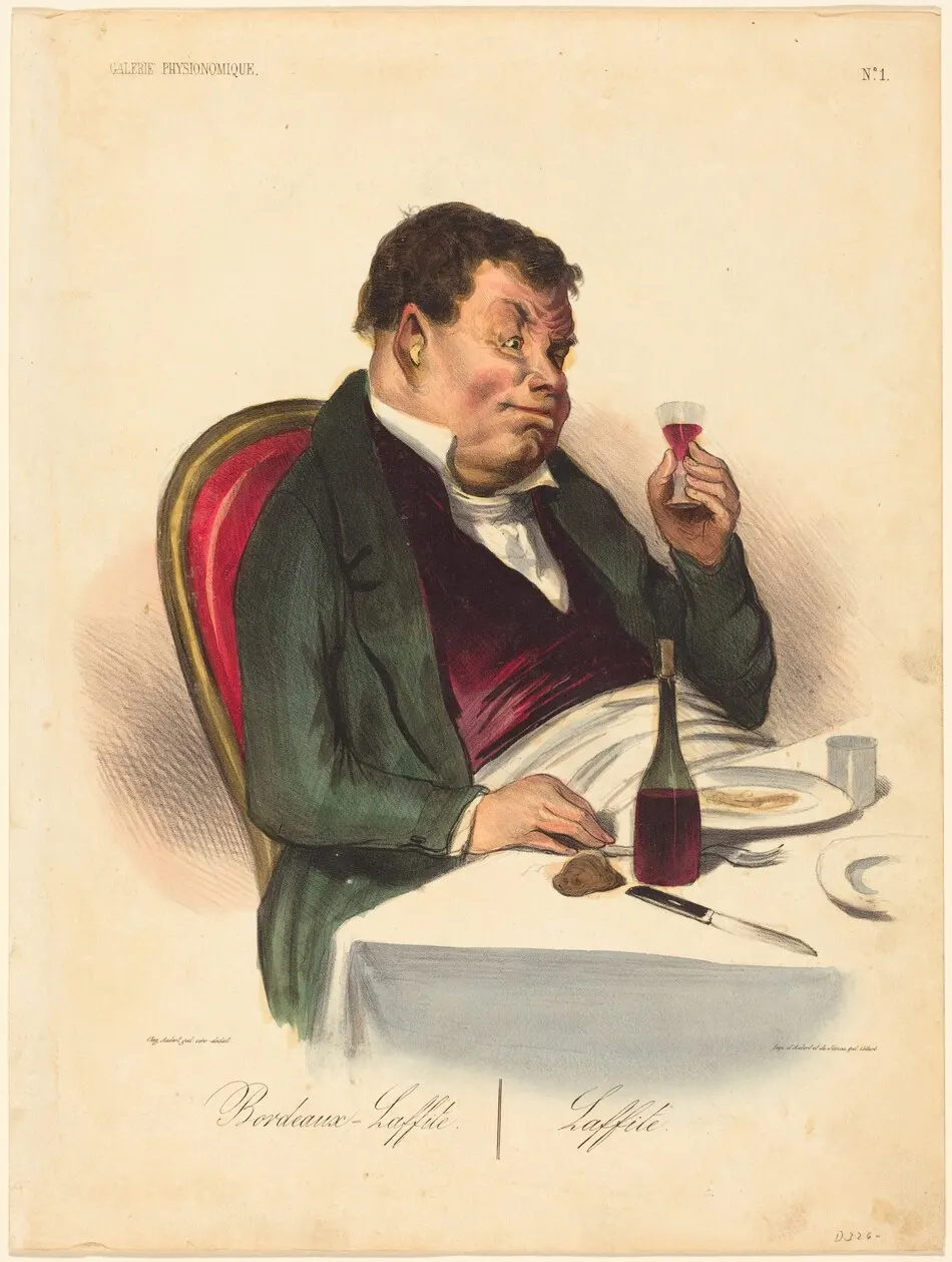 Bordeaux-Laffite by Honoré Daumier