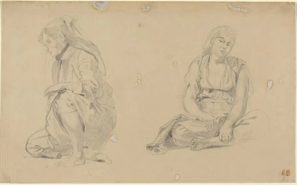 Women of Algiers by Eugène Delacroix