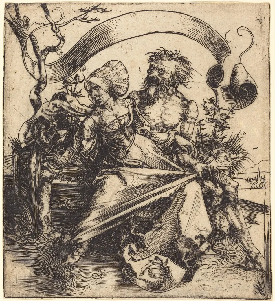 The Ravisher by Albrecht Dürer